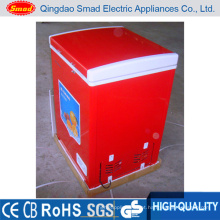 Red Color Chest Congelador Mini Deep Freezer Preço